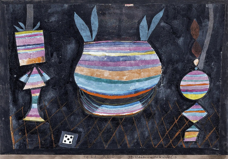 Stilleben mit Würfeln - Paul Klee