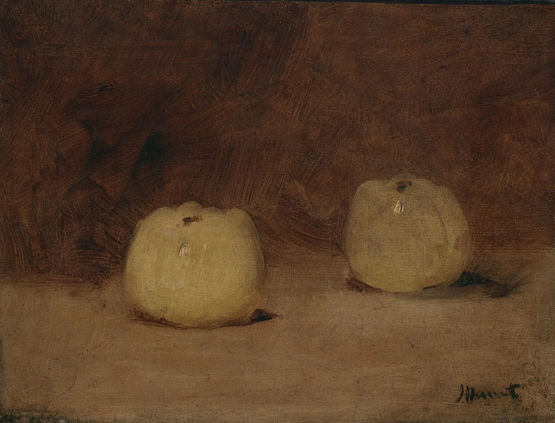Stillleben mit zwei Äpfeln - Édouard Manet