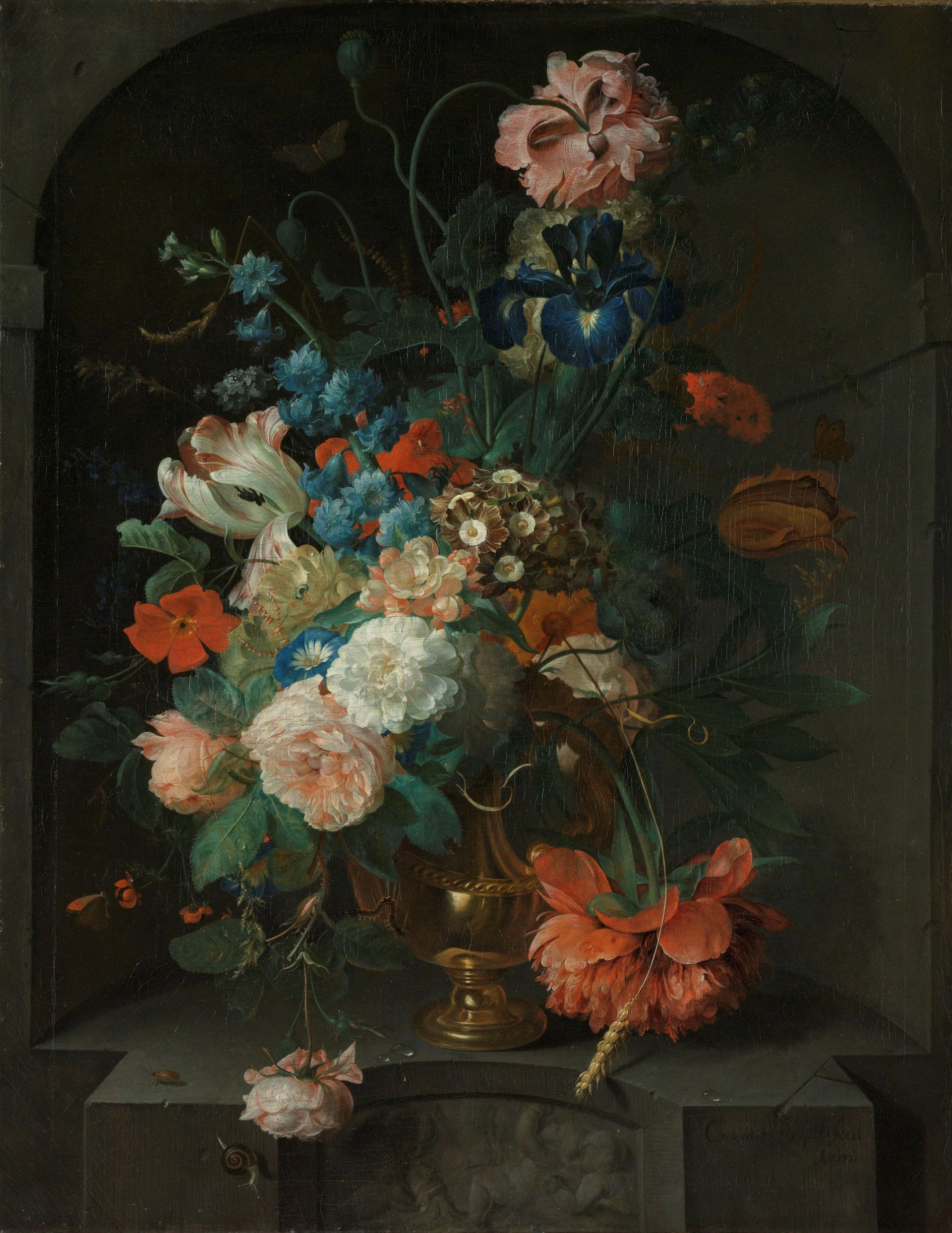 Nature morte aux fleurs - Coenraet Roepel