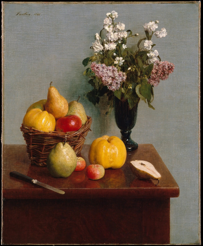 Stillleben mit Blumen und Früchten - Henri Fantin-Latour