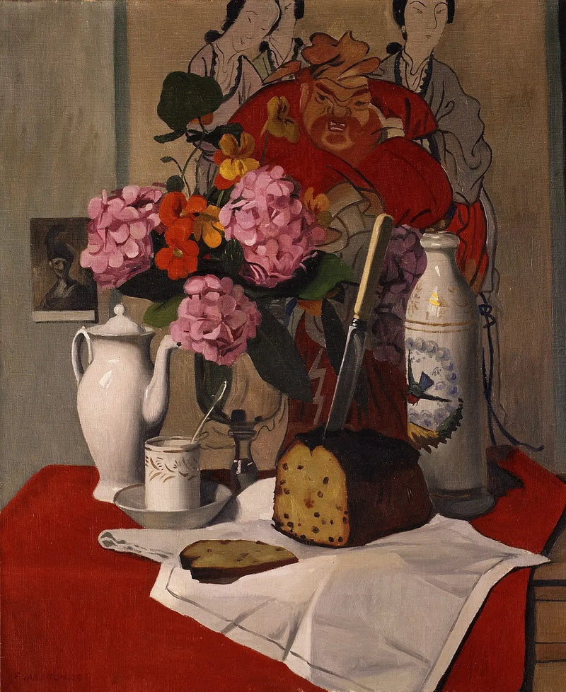 Stillleben mit Blumen - Félix Vallotton