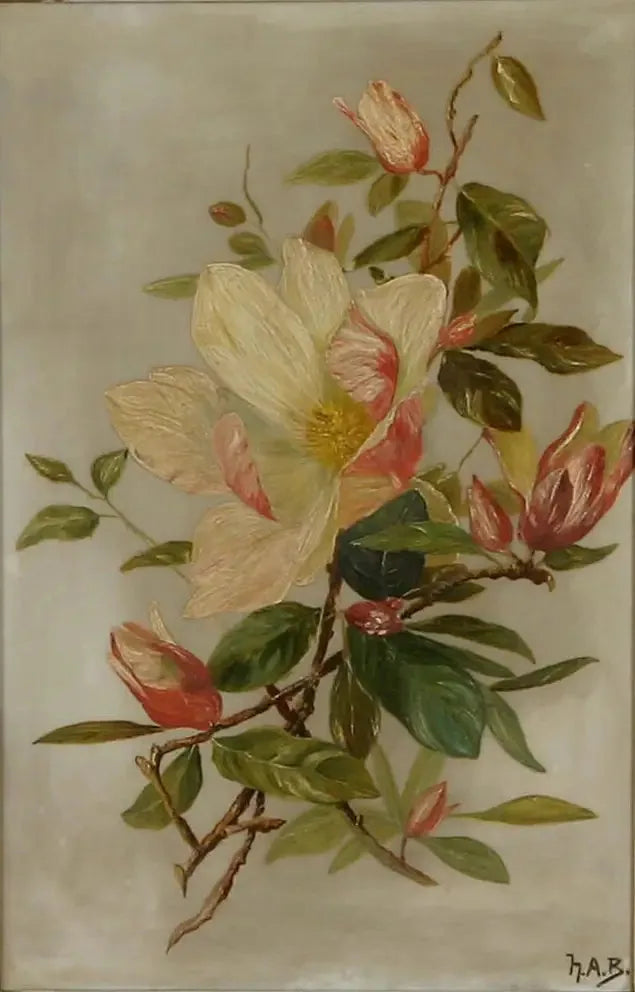 Stillleben mit Blumen. - H. A. Brendekilde