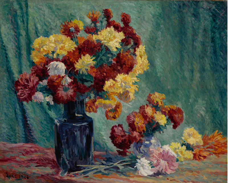 Stillleben mit Blumen - Maximilien Luce