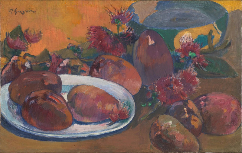 Stilleben mit Mangos - Paul Gauguin