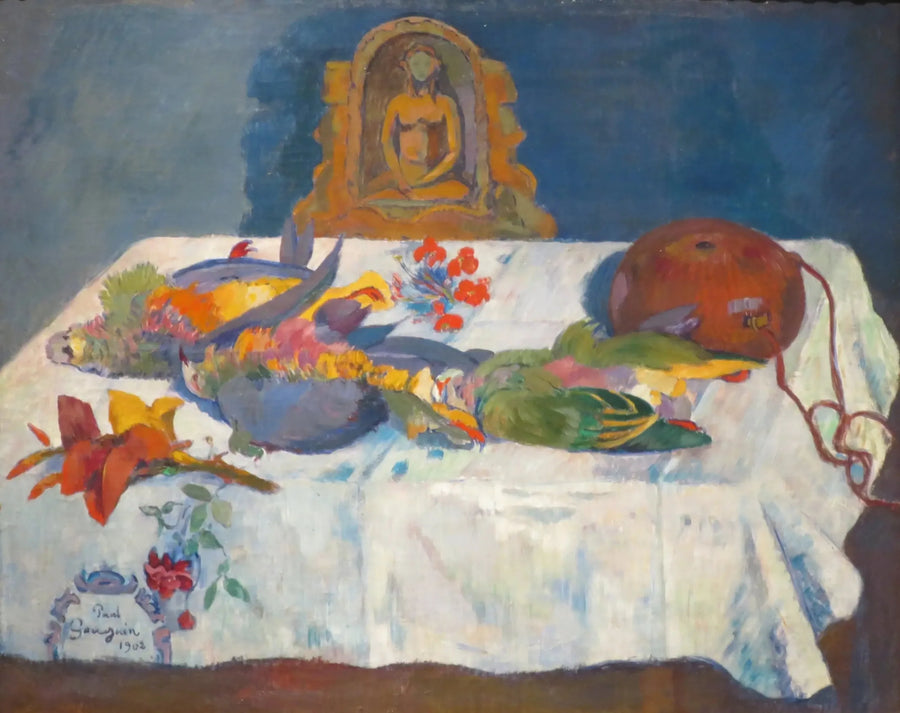 Stillleben mit exotischen Vögeln - Paul Gauguin