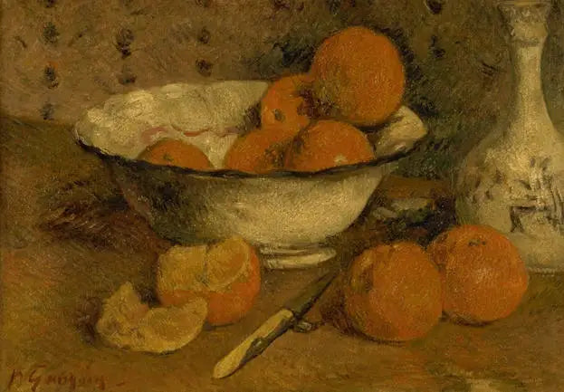 Stilleben mit Orangen - Paul Gauguin