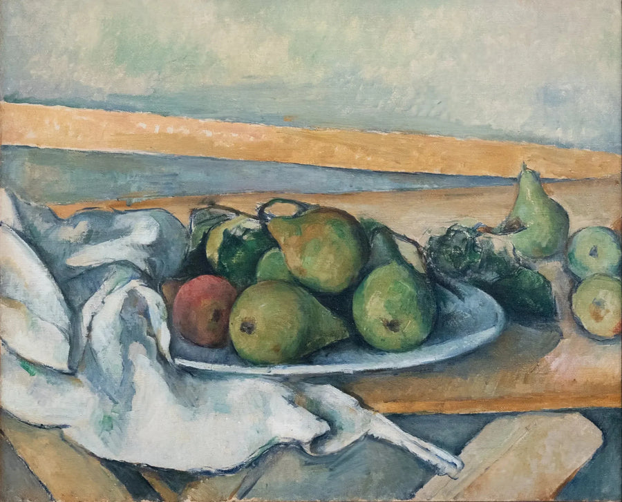 Stillleben mit Birnen - Paul Cézanne