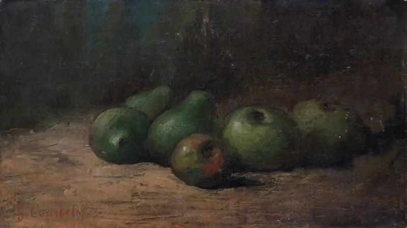 Stillleben mit Äpfeln und Birnen - Gustave Courbet