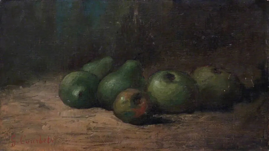 Stillleben mit Äpfeln und Birnen - Gustave Courbet