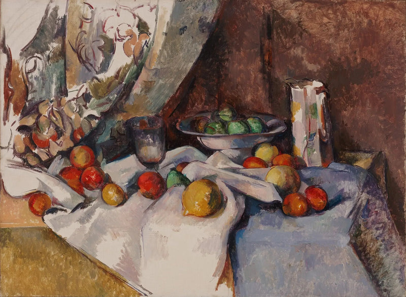Stillleben mit Äpfeln - Paul Cézanne