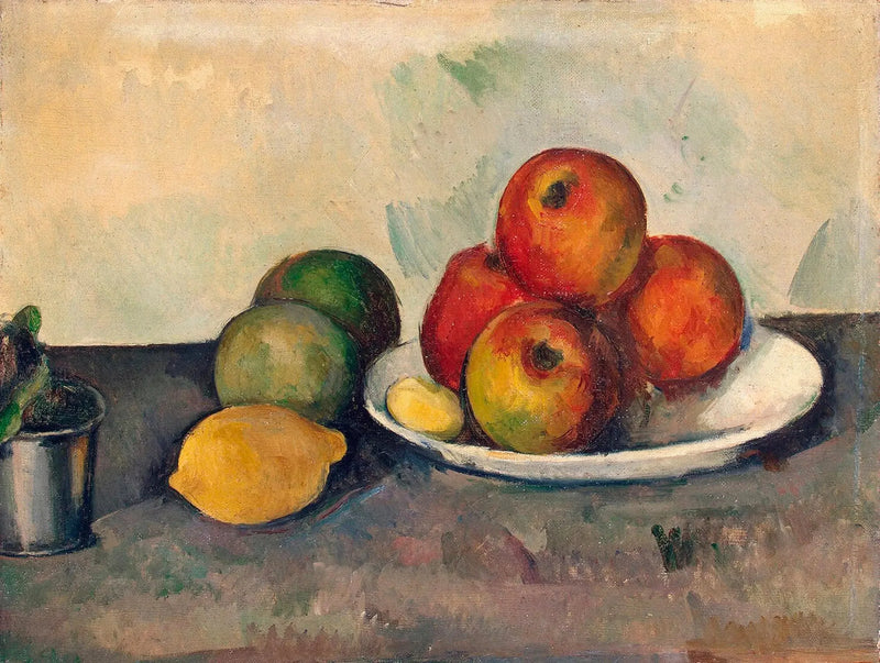 Stillleben mit Äpfeln - Paul Cézanne