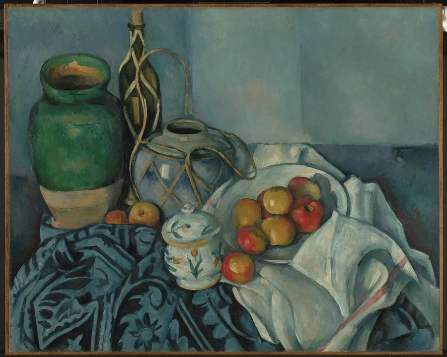 Stillleben mit Äpfeln - Paul Cézanne