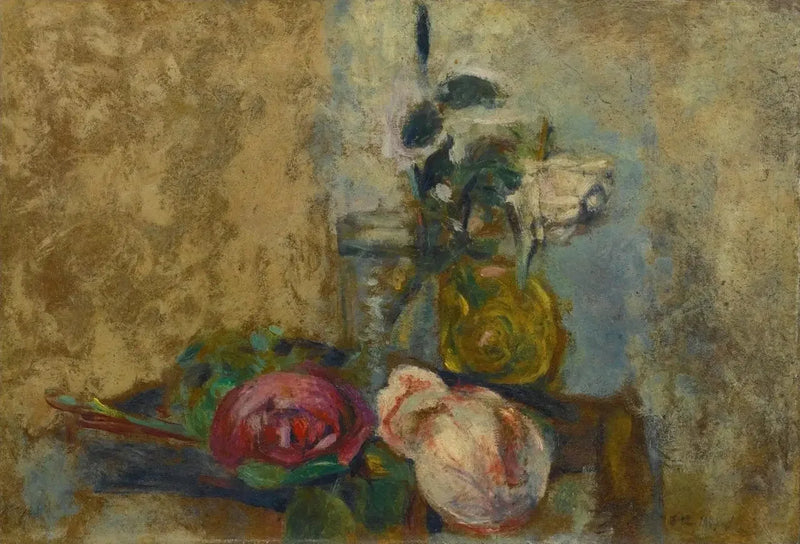 Stillleben mit Rosen - Édouard Vuillard