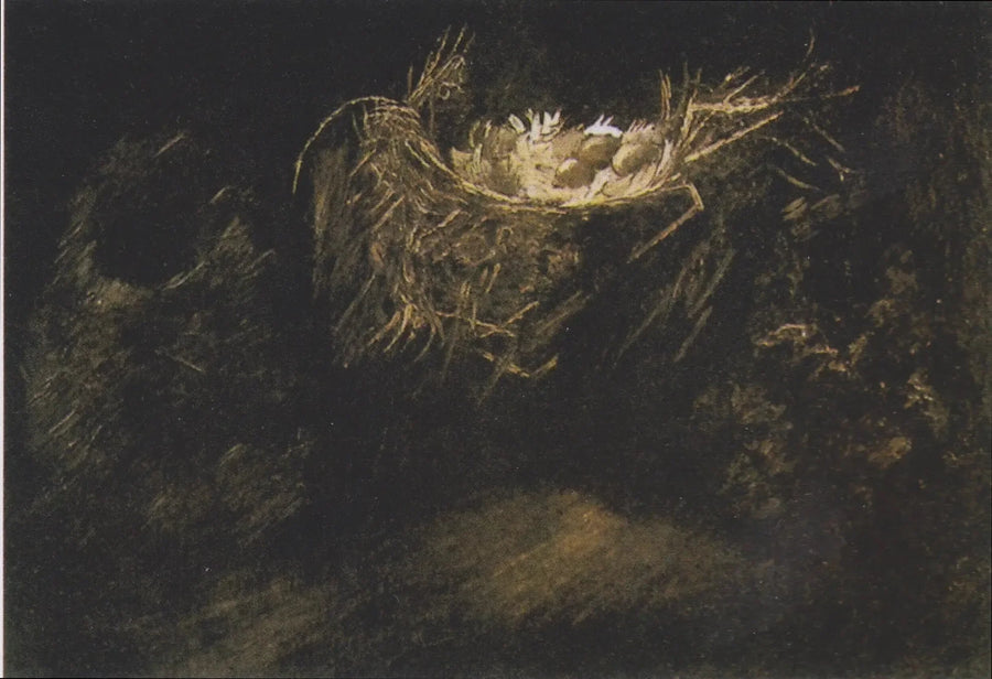 Stillleben mit drei Vogelnestern - Vincent van Gogh