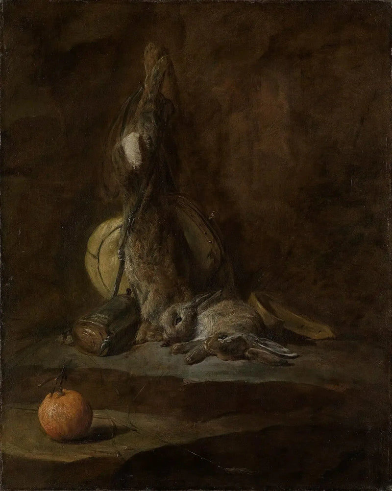 Stillleben mit toten Kaninchen - Jean Siméon Chardin