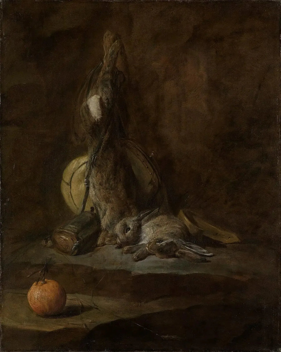 Stillleben mit toten Kaninchen - Jean Siméon Chardin
