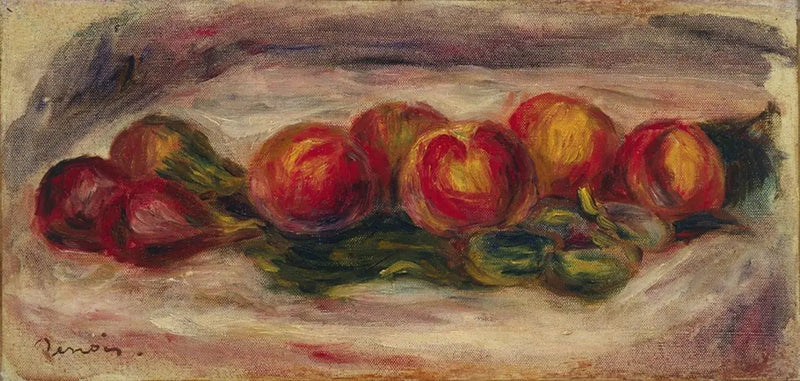Stillleben mit Äpfeln und Feigen - Pierre-Auguste Renoir