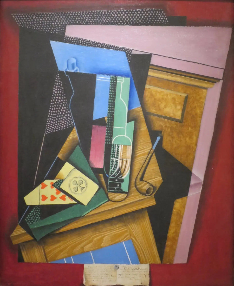 Stillleben mit einem Gedicht - Juan Gris