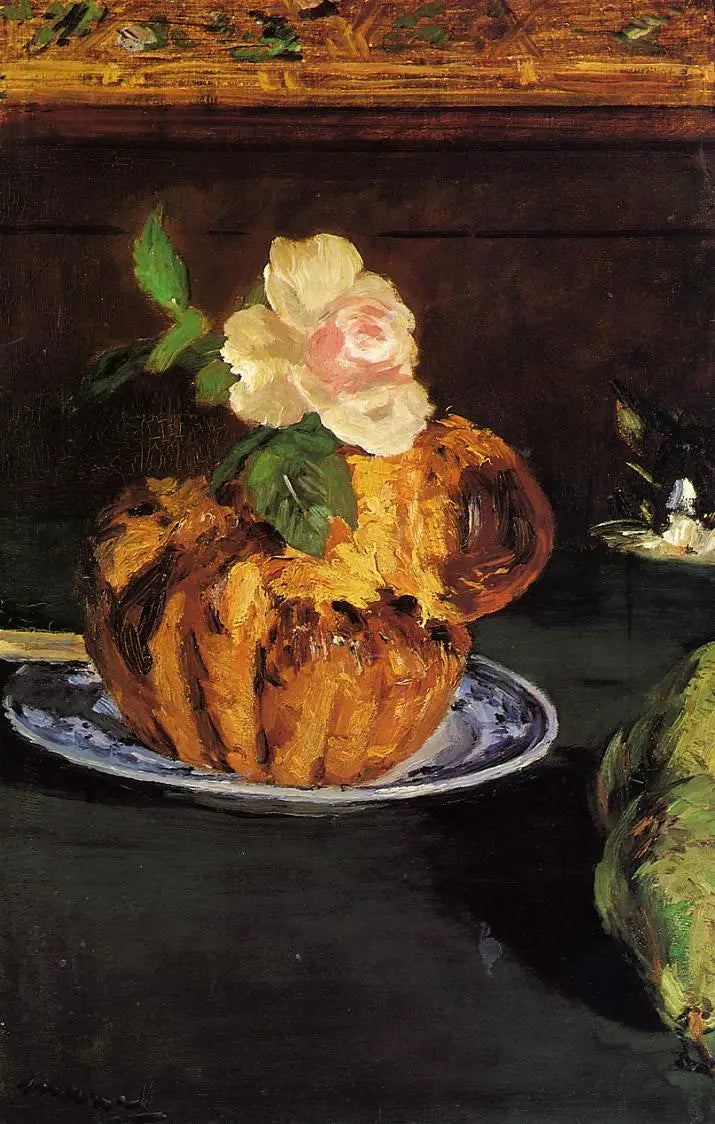 Stillleben, Brioche - Édouard Manet