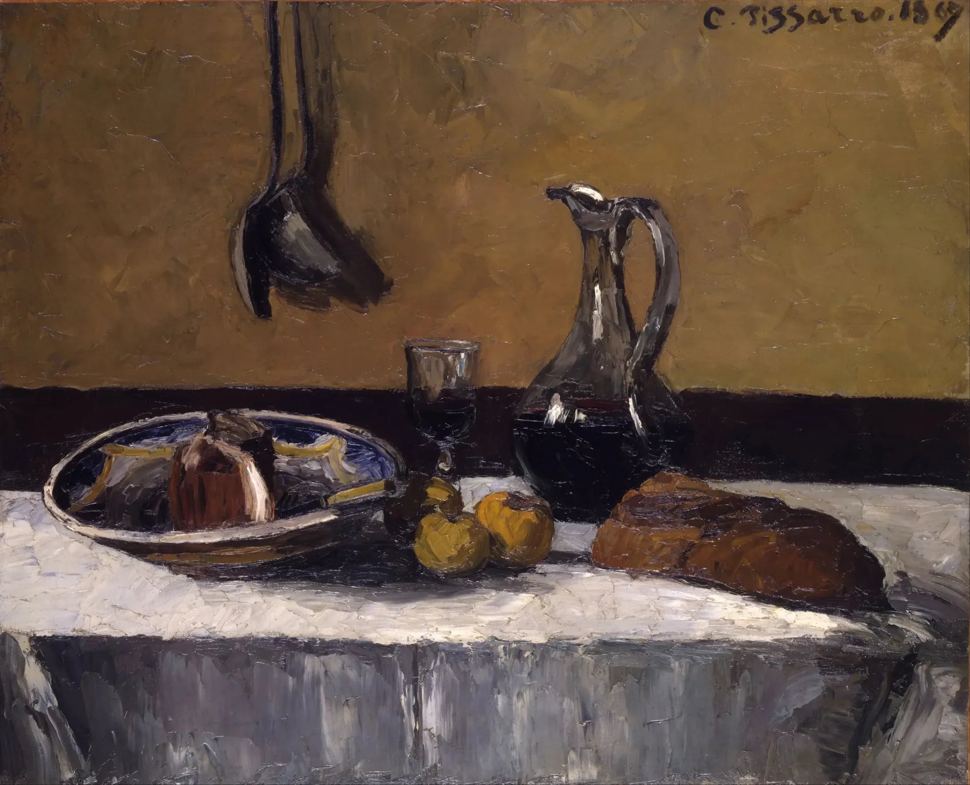Nature morte - Camille Pissarro image 1 tableau peint à l’huile sur toile