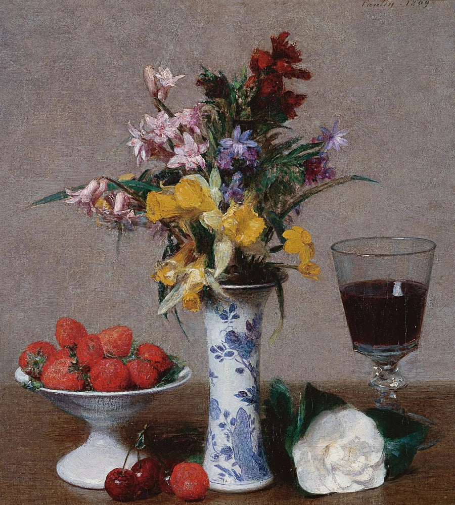 Stillleben genannt "Verlobungsstück" - Henri Fantin-Latour