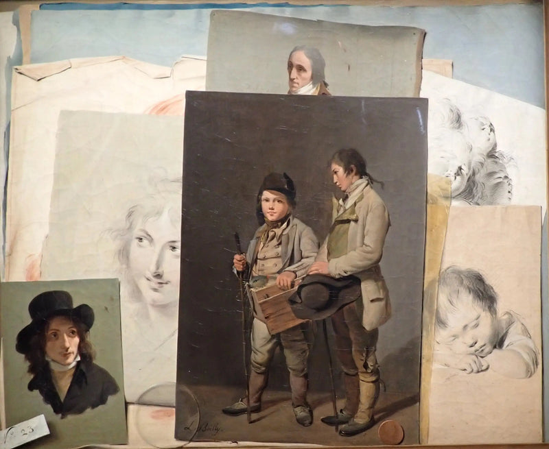 Stillleben im Trompe-l'œil - Louis-Léopold Boilly