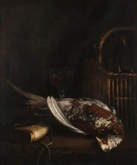 Nature morte au faisan W7 par Claude Monet, vers 1861, musée des Beaux-Arts de Rouen