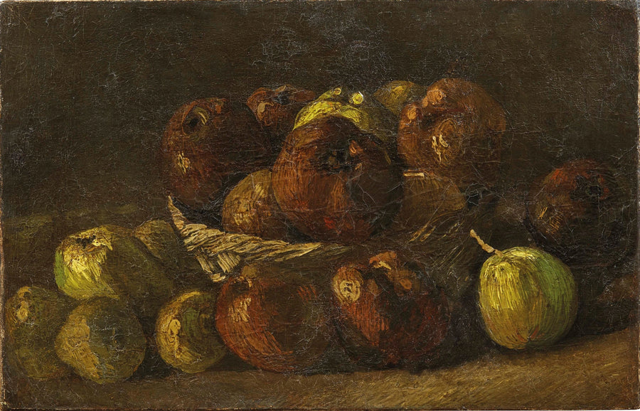 Stillleben mit Apfelkorb - Vincent van Gogh