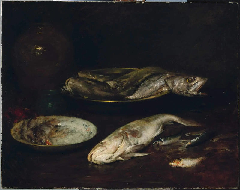 Stillleben - Fisch - William Merritt Chase