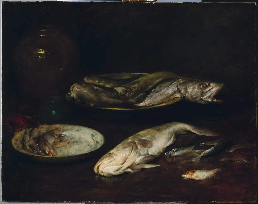 Stillleben - Fisch - William Merritt Chase