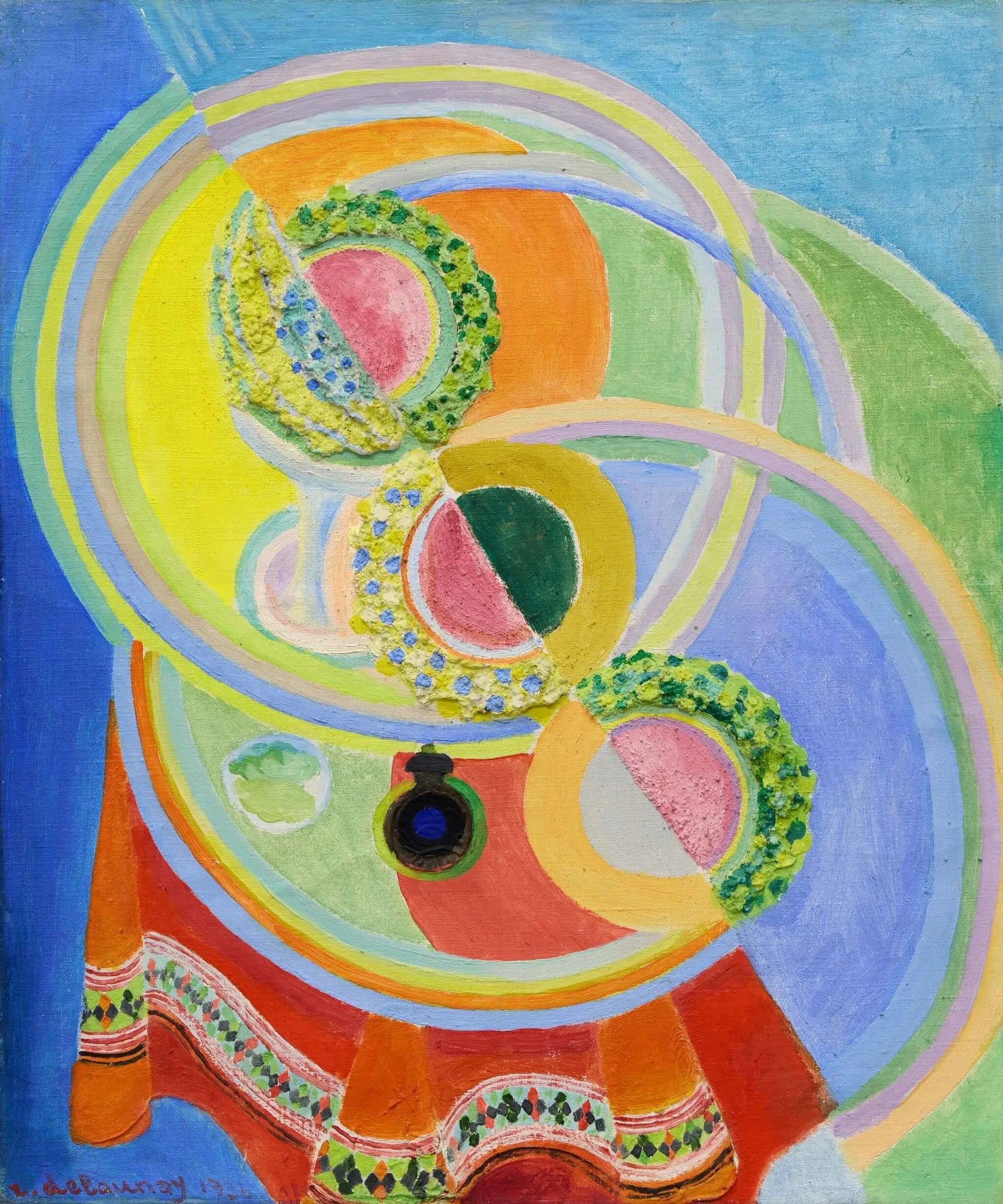 Nature morte - Robert Delaunay image 1 copie de tableau peinte à la main