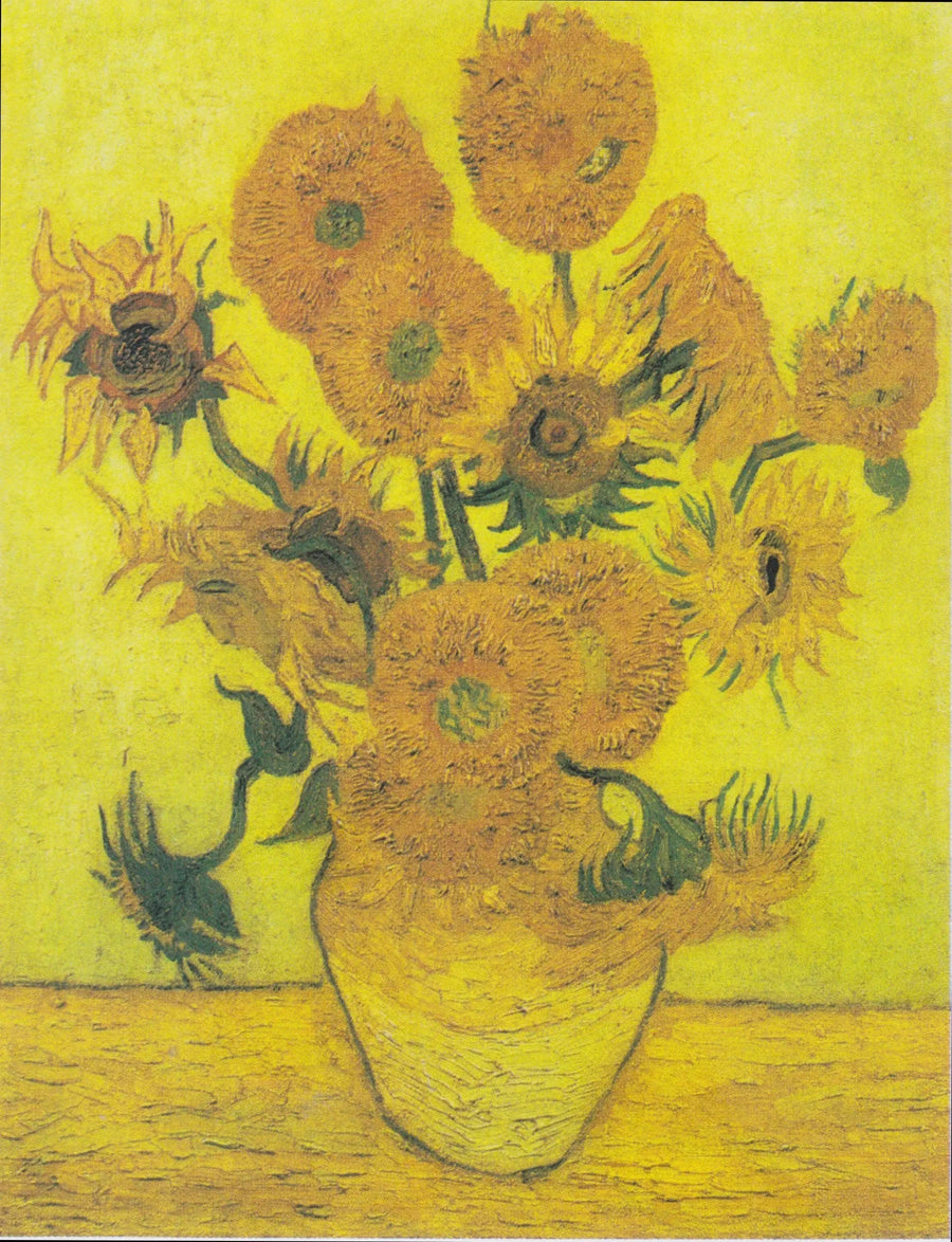Stillleben: Vase mit fünfzehn Sonnenblumen - Vincent van Gogh