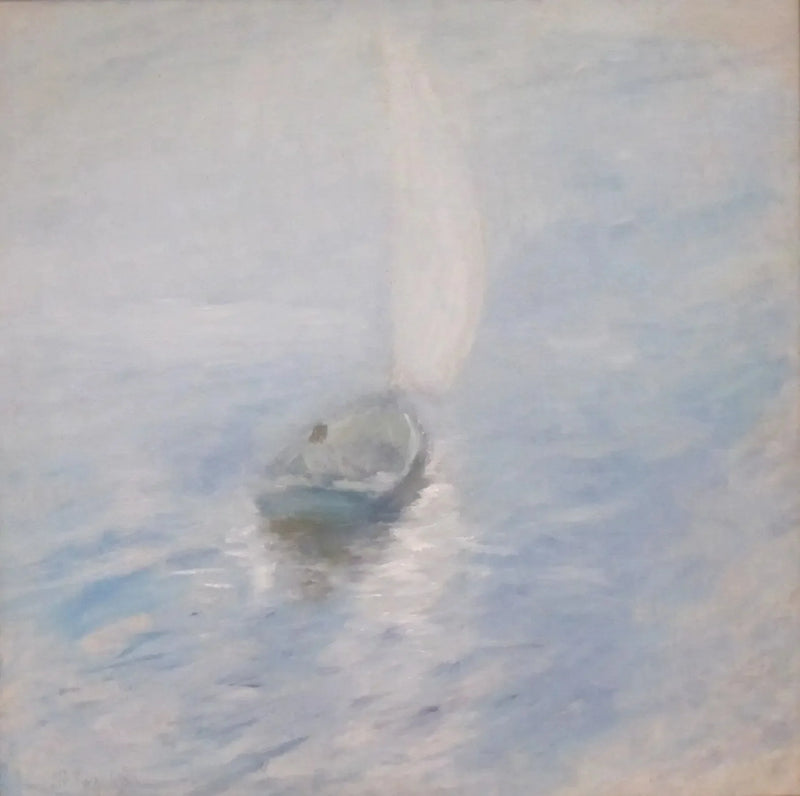 Navigieren im Nebel - John Henry Twachtman