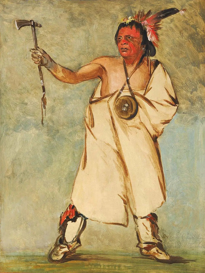 Naw-naw-páy-ee, der Soldat - George Catlin