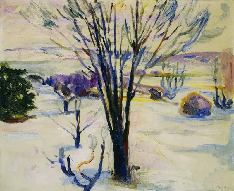 Schnee - Edvard Munch