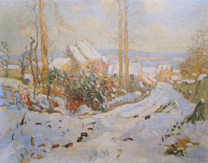Schnee - Robert Antoine Pinchon