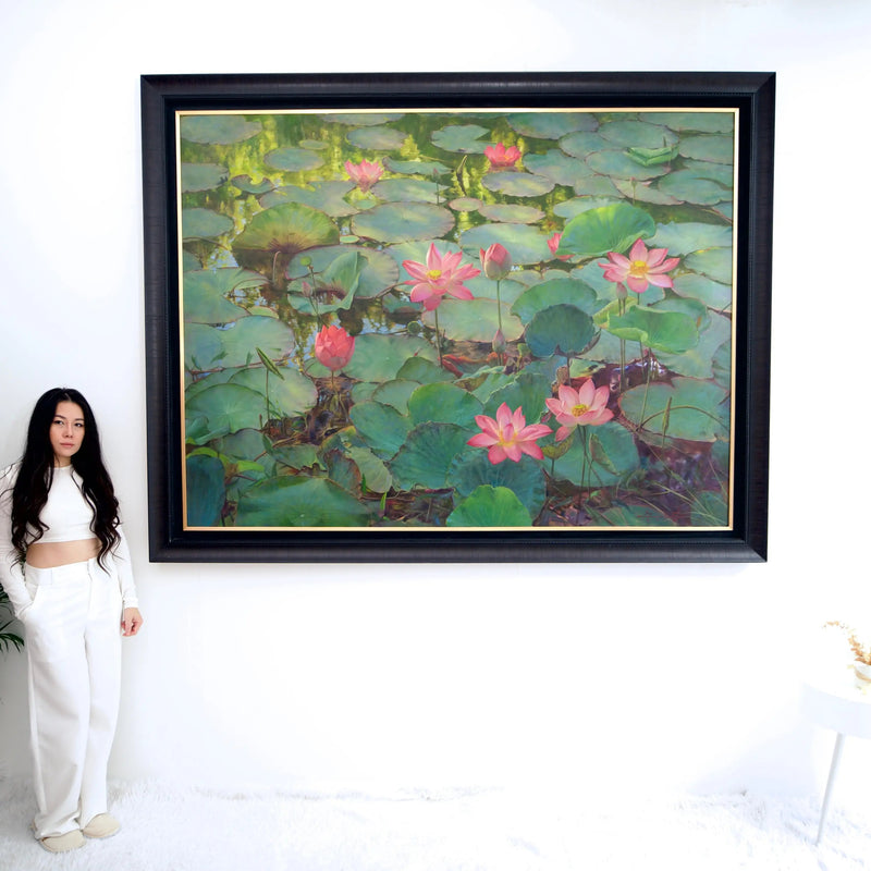 Seerosen | 200 x 150 cm