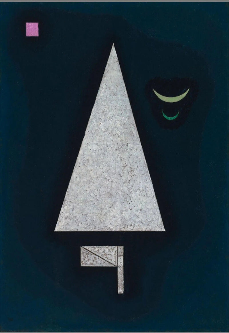 Schärfe des Weiß - Vassily Kandinsky