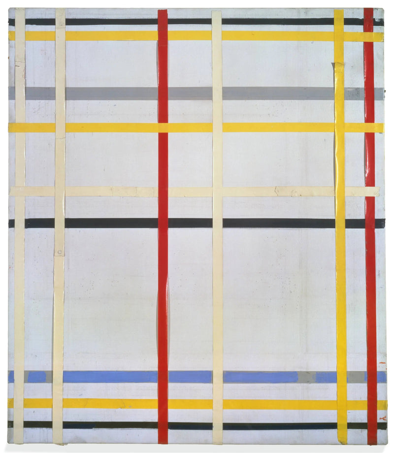 New York City 2 [unvollendet, ehemals New York City III] - Piet Mondrian