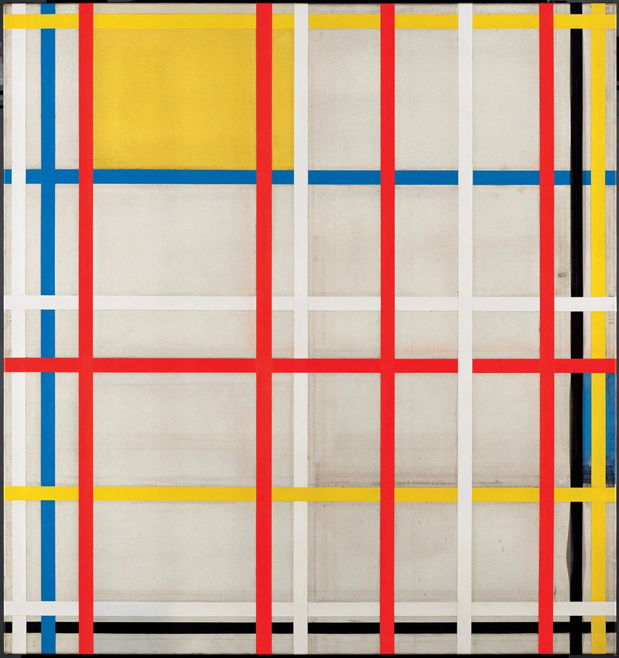 New York City, 3 (unvollendet) - Piet Mondrian