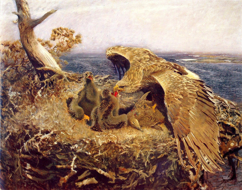 Seeadlerhorst – Bruno Liljefors