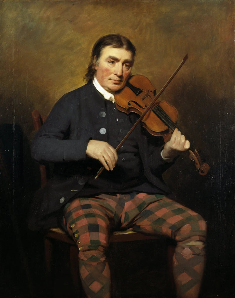 Niel Gow, 1727 - 1807. Violonist und Komponist - Henry Raeburn