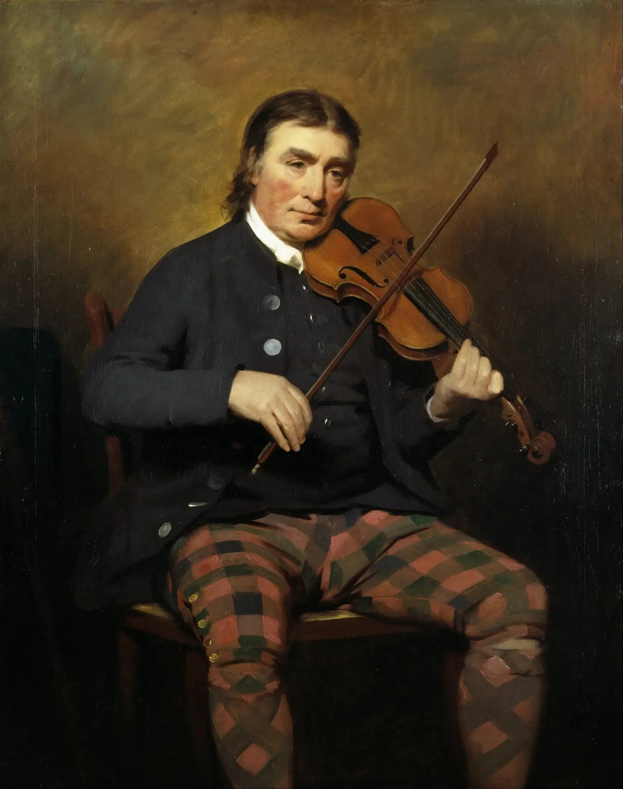 Niel Gow, 1727 - 1807. Violonist und Komponist - Henry Raeburn