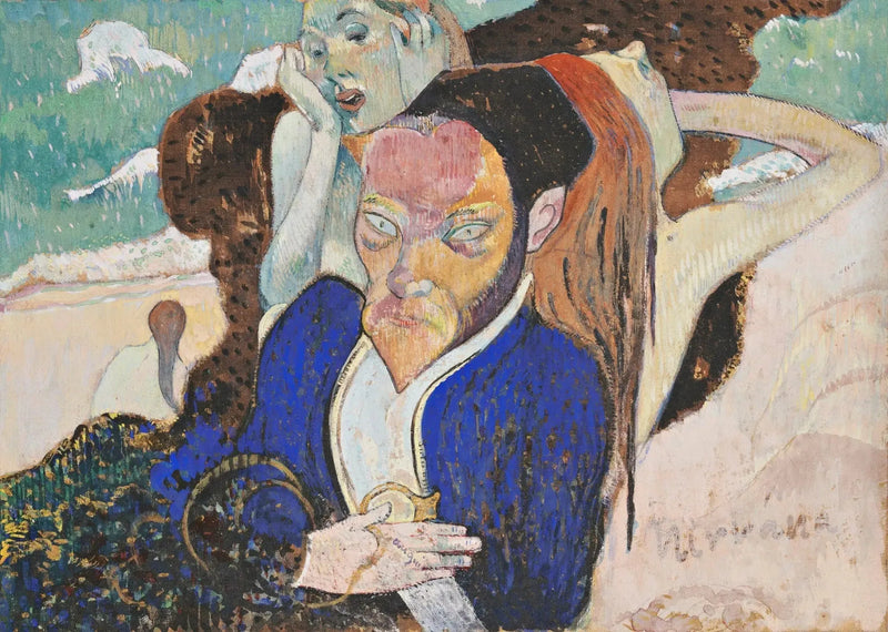 Nirvana, Porträt von Jacob Meyer de Haan - Paul Gauguin