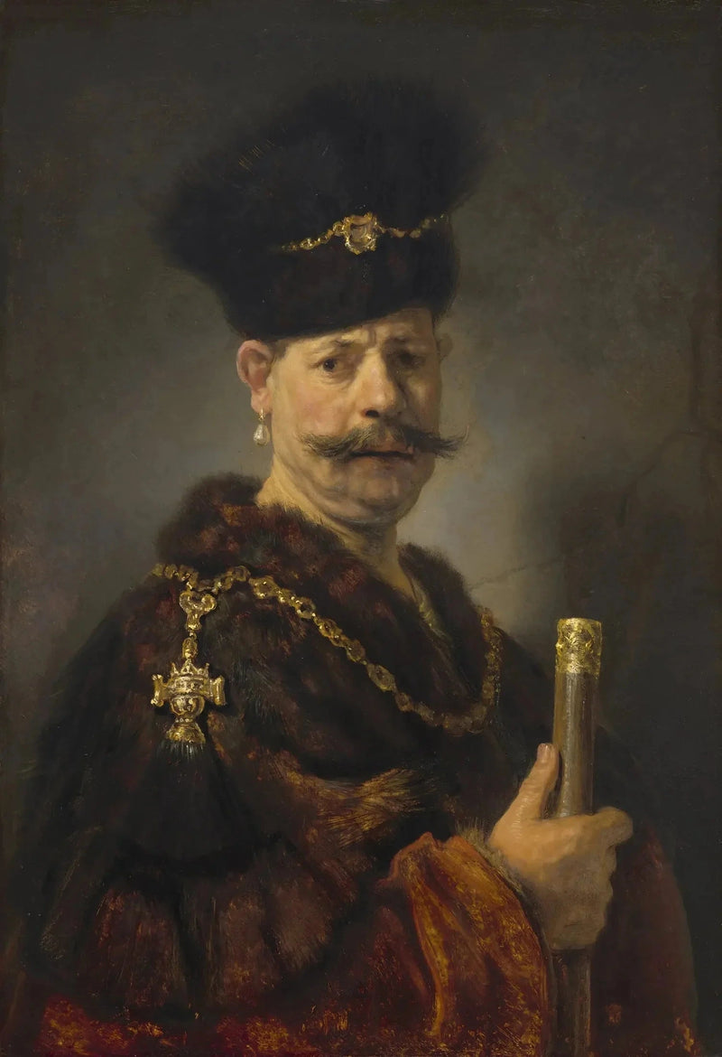 Ein edler Pole - Rembrandt