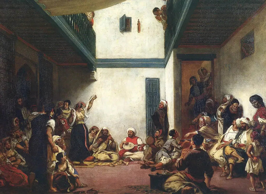 Jüdische Hochzeit in Marokko - Eugène Delacroix