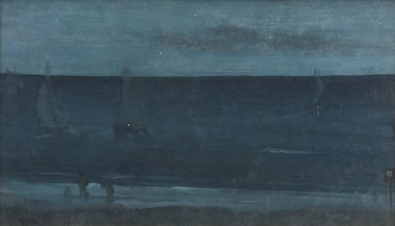 Nachtstück: Blau und Silber — Bognor - James Abbott McNeill Whistler