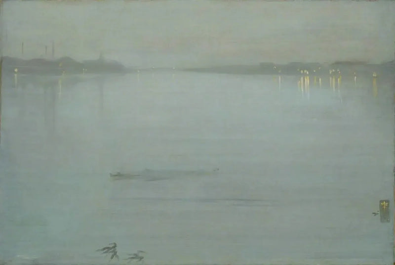 Nachtstück: Blau und Silber - Cremorne Lights - James Abbott McNeill Whistler