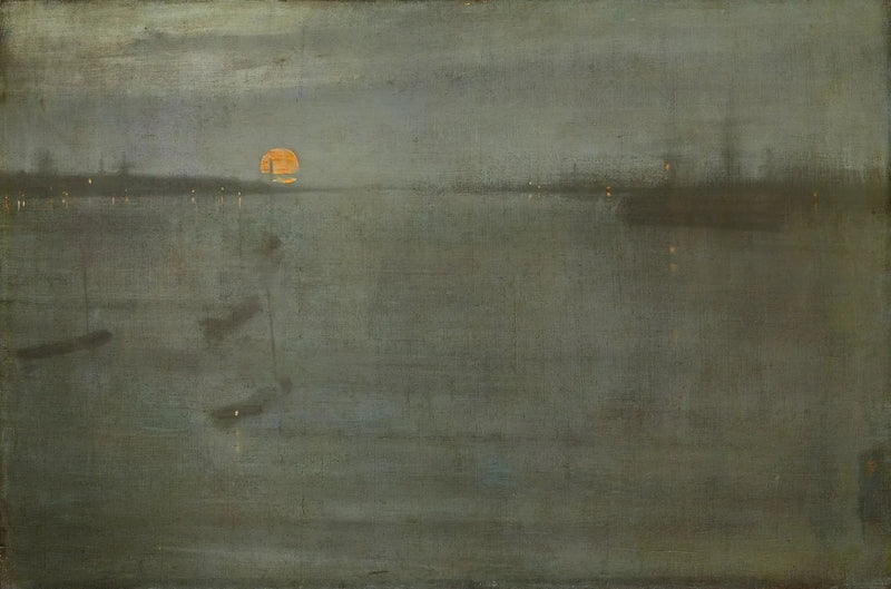 Nachtstück: Blau und Gold — Southampton Water - James Abbott McNeill Whistler