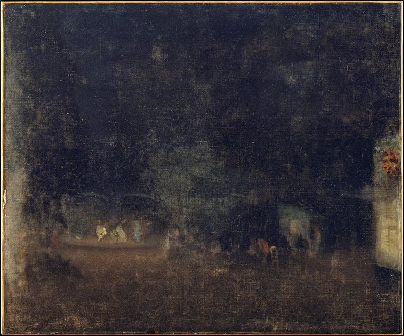 Nachtstück in Grün und Gold - James Abbott McNeill Whistler